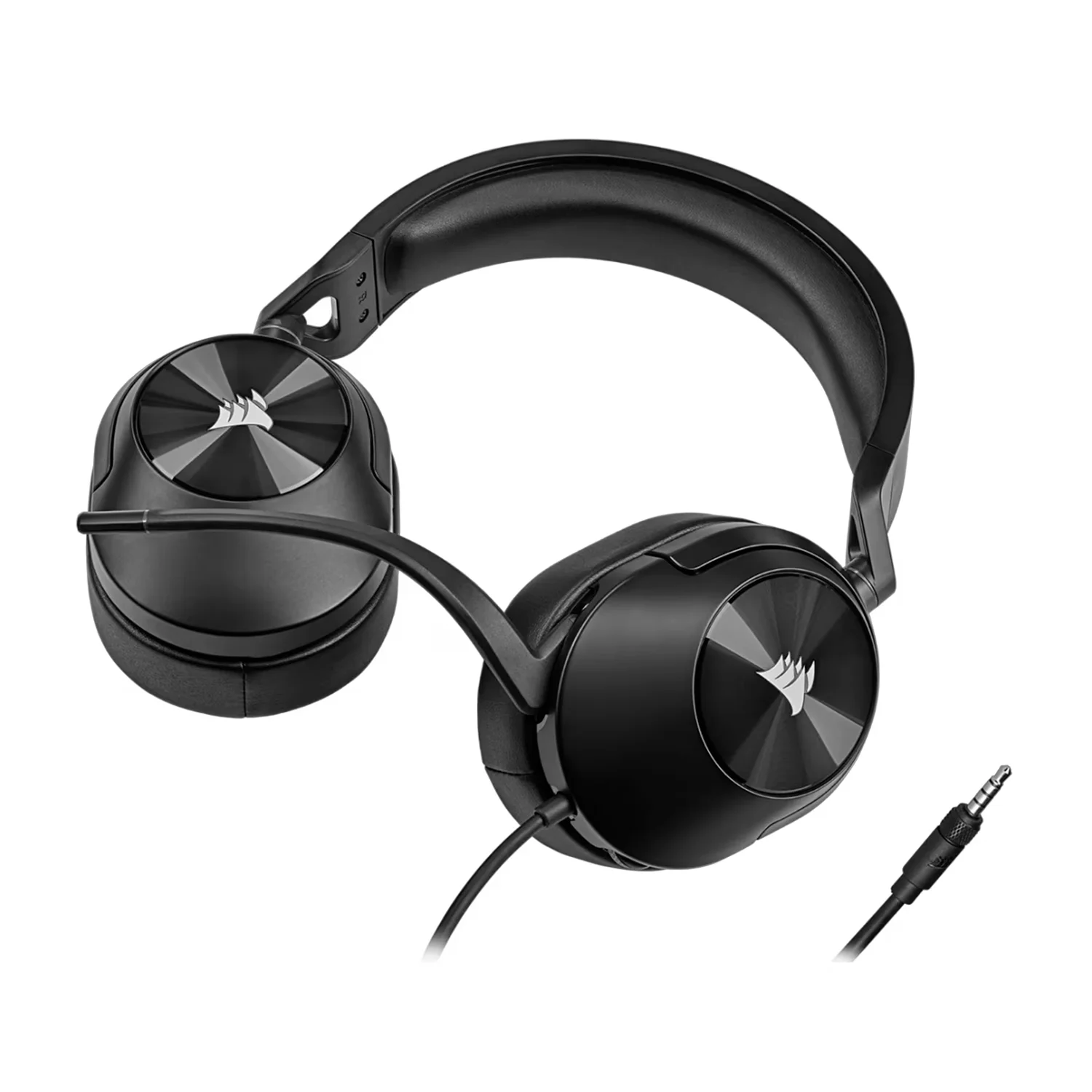 Headset Gamer Corsair HS55 CA-9011260-NA Mini Jack 3.5mm - Negro